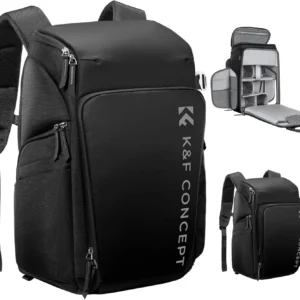 Mochila para cámara Alpha Air de 25L negra K&F Concept